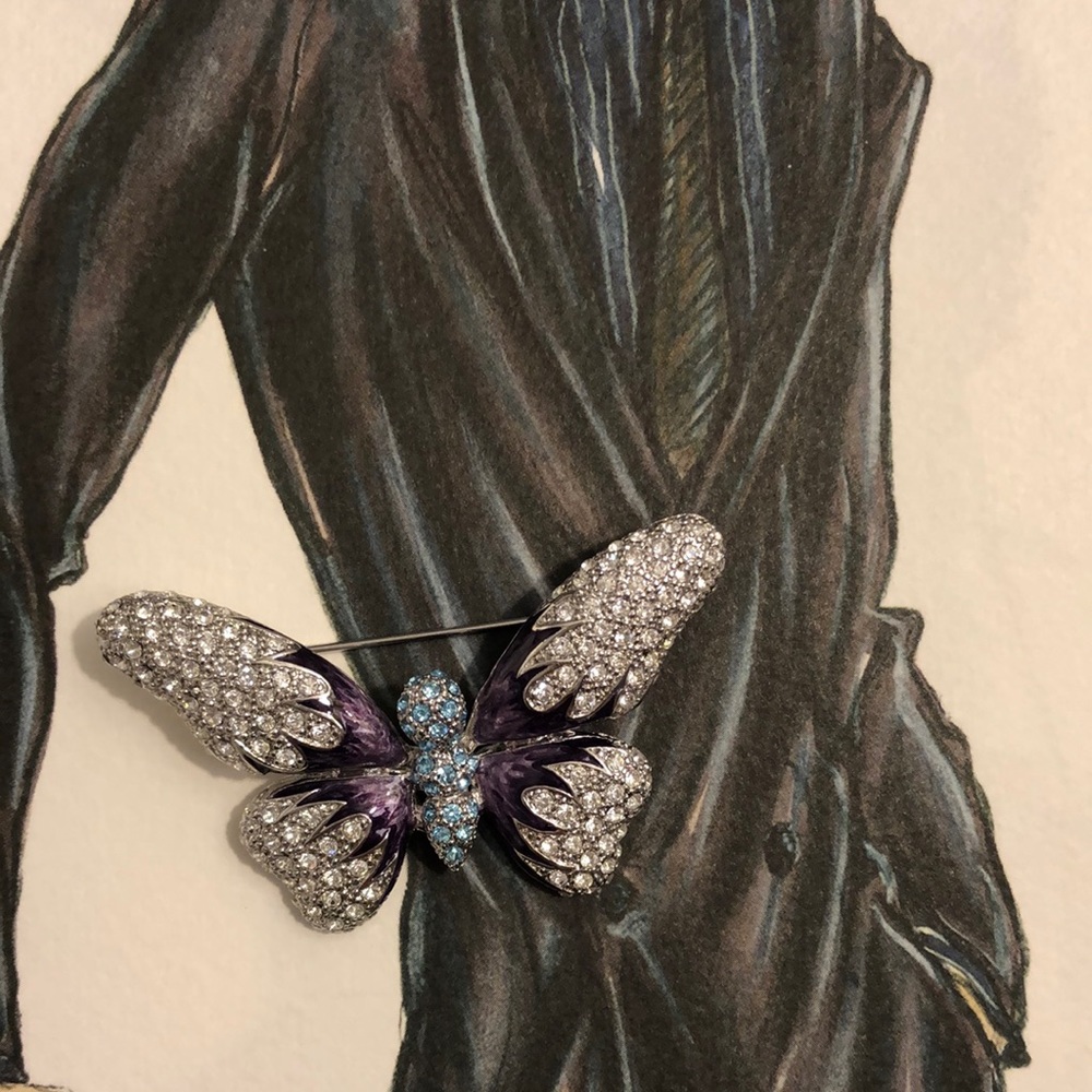 Butterfly Brooch in excellent condition